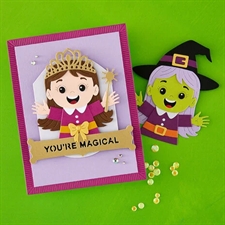 Simon Hurley by Spellbinders Dies - Halloween Hugs / Wickedly Sweet